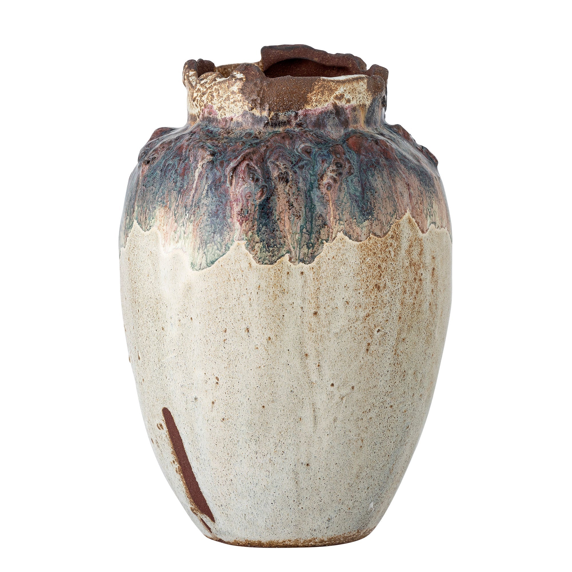 [product_category]-Creative Collection Tauriel Vase, Blue, Stoneware-Creative Collection-5711173330768-82061391-BLO-2