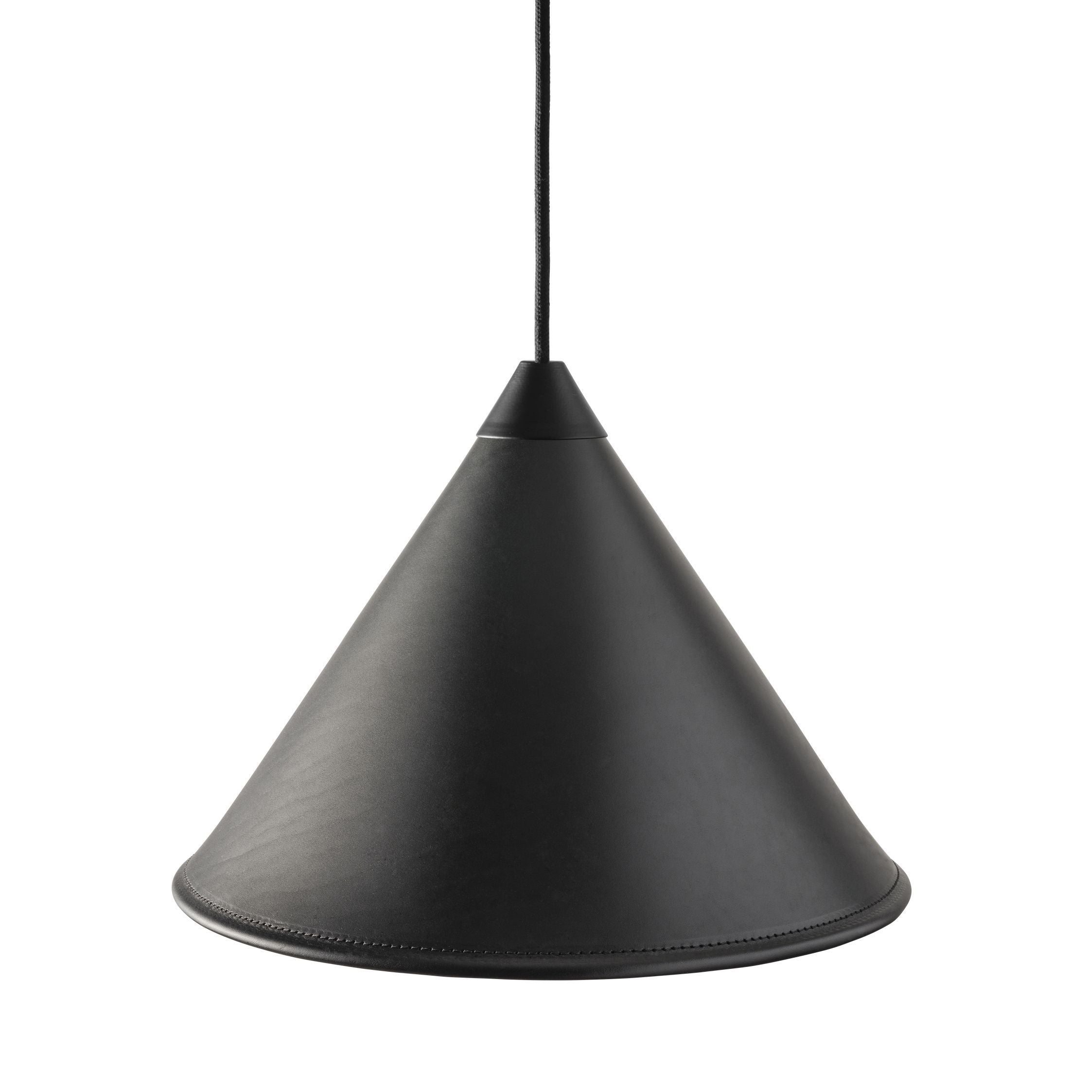 [product_category]-Cuero Namibia Pendant ø 35 Cm, Black/Black With Black Cable-Cuero-7340172635024-1510129-CUE-1