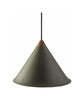 Cuero Namibia Pendant ø 45 Cm, Grass Green/Copper With Black Cable