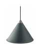 Cuero Namibia Pendant ø 45 Cm, Ocean Blue/Chrome With Black Cable