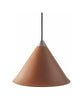 Cuero Namibia Pendant ø 45 Cm, Polo/Chrome With Black Cable