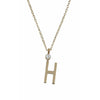 Design Letters Halskæde 14K Guld, H