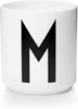Design Letters Personal Porcelain Mug A Z, White, M