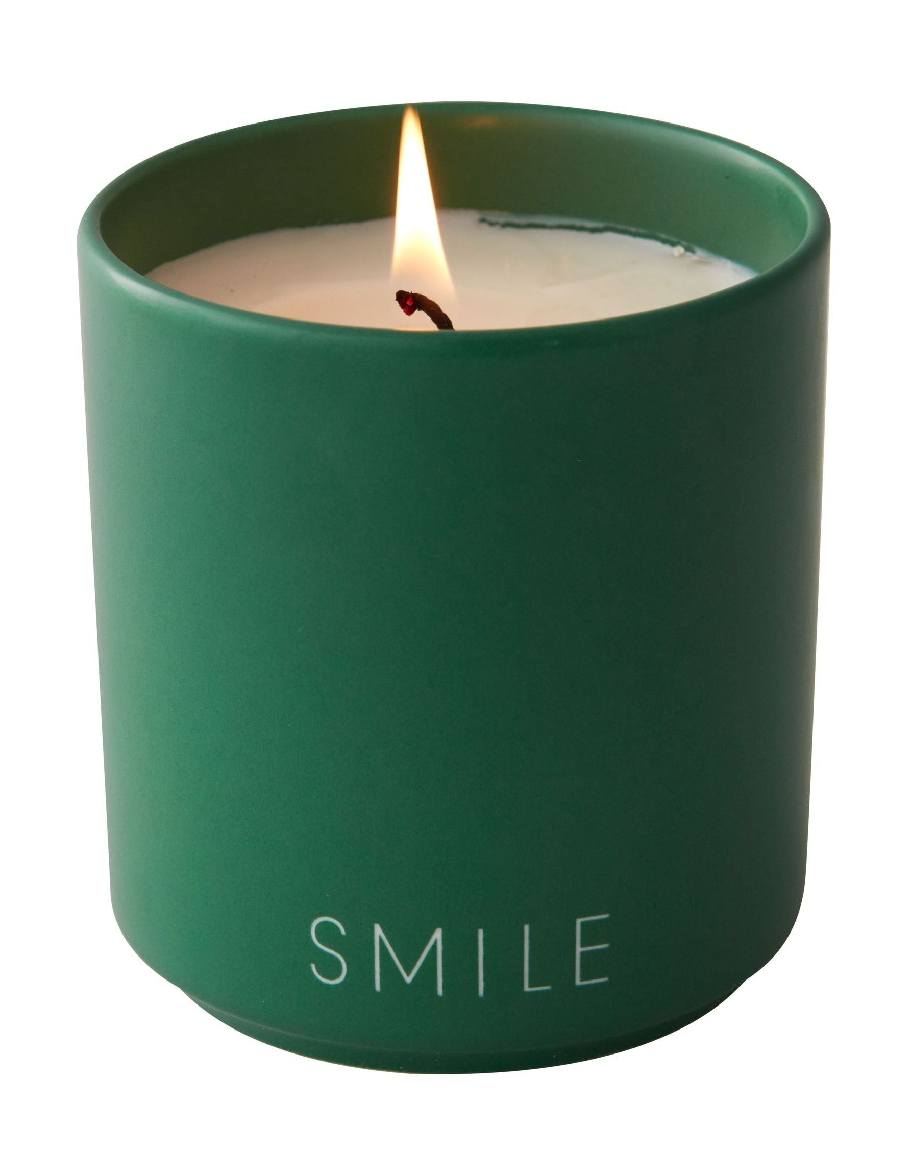 [product_category]-Design Letters Scented Candle Smile Large, Grass Green-Design Letters-5710498191870-10107001GRASSSMILE-DES-1