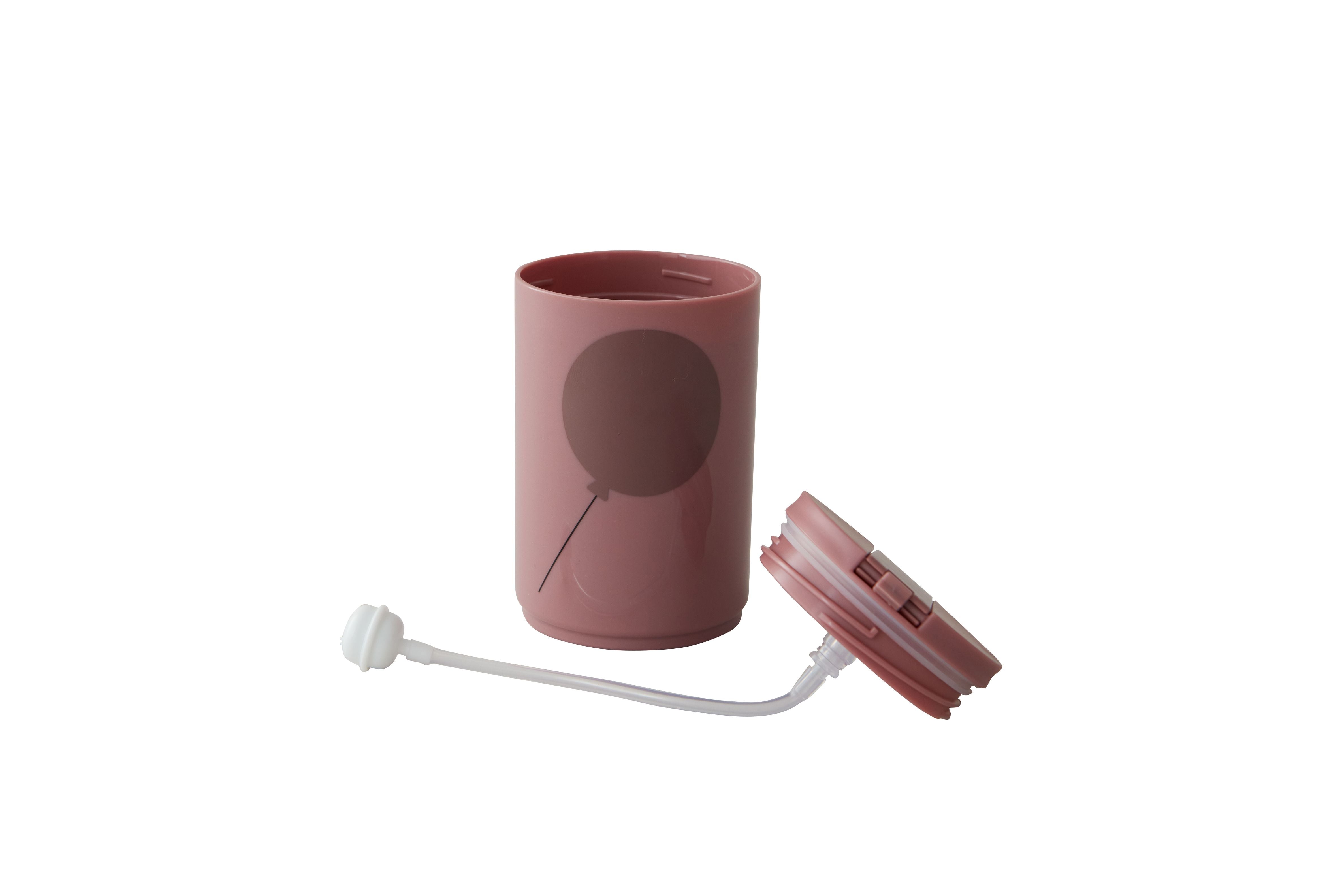 [product_category]-Design Letters Travel Straw Mug 330 Ml, Ash Rose-Design Letters-5710498191429-20106006ARBALLOON-DES-2