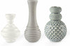 Dottir Samsurium Minibell Vase-Sæt, Blue/Grey