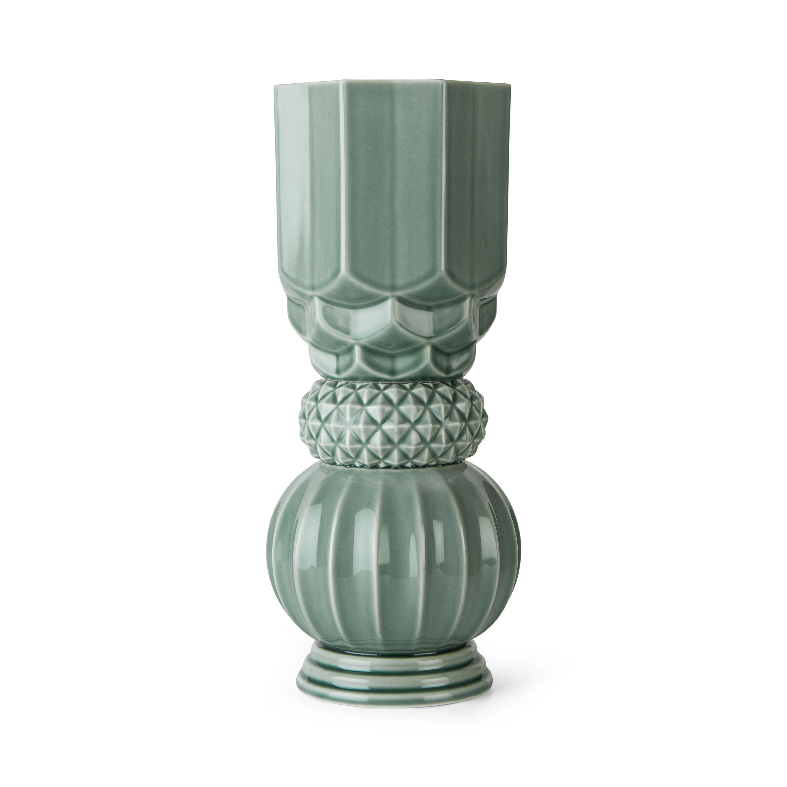 [product_category]-Dottir Samsurium Towerbell Vase, Peacock-Dottir-5712466006148-15265-DOT-1