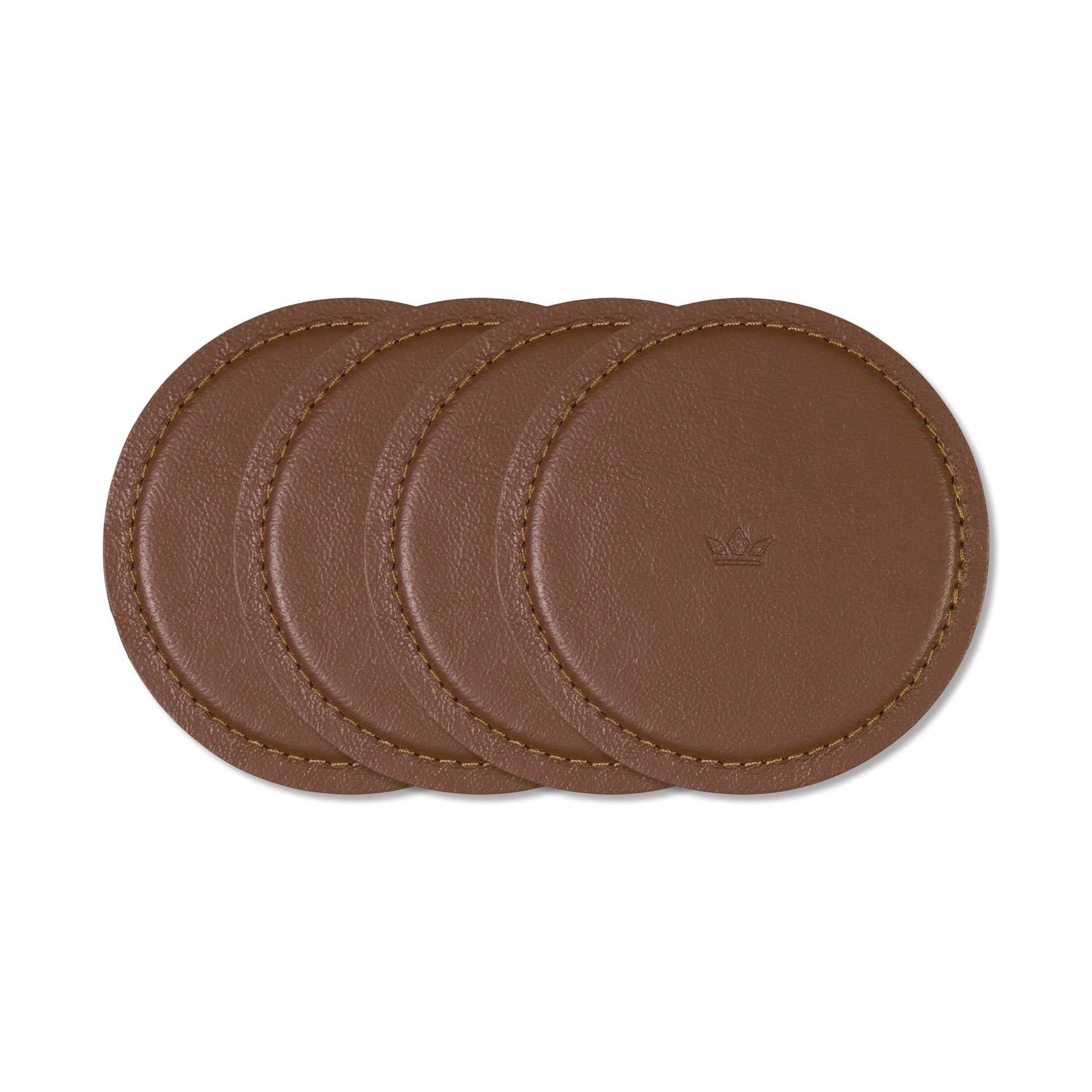 Dutchdeluxes Coasters 4 Stk, Brun