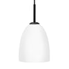 Dyberg Larsen Jazz Pendant Opal/Black, Large