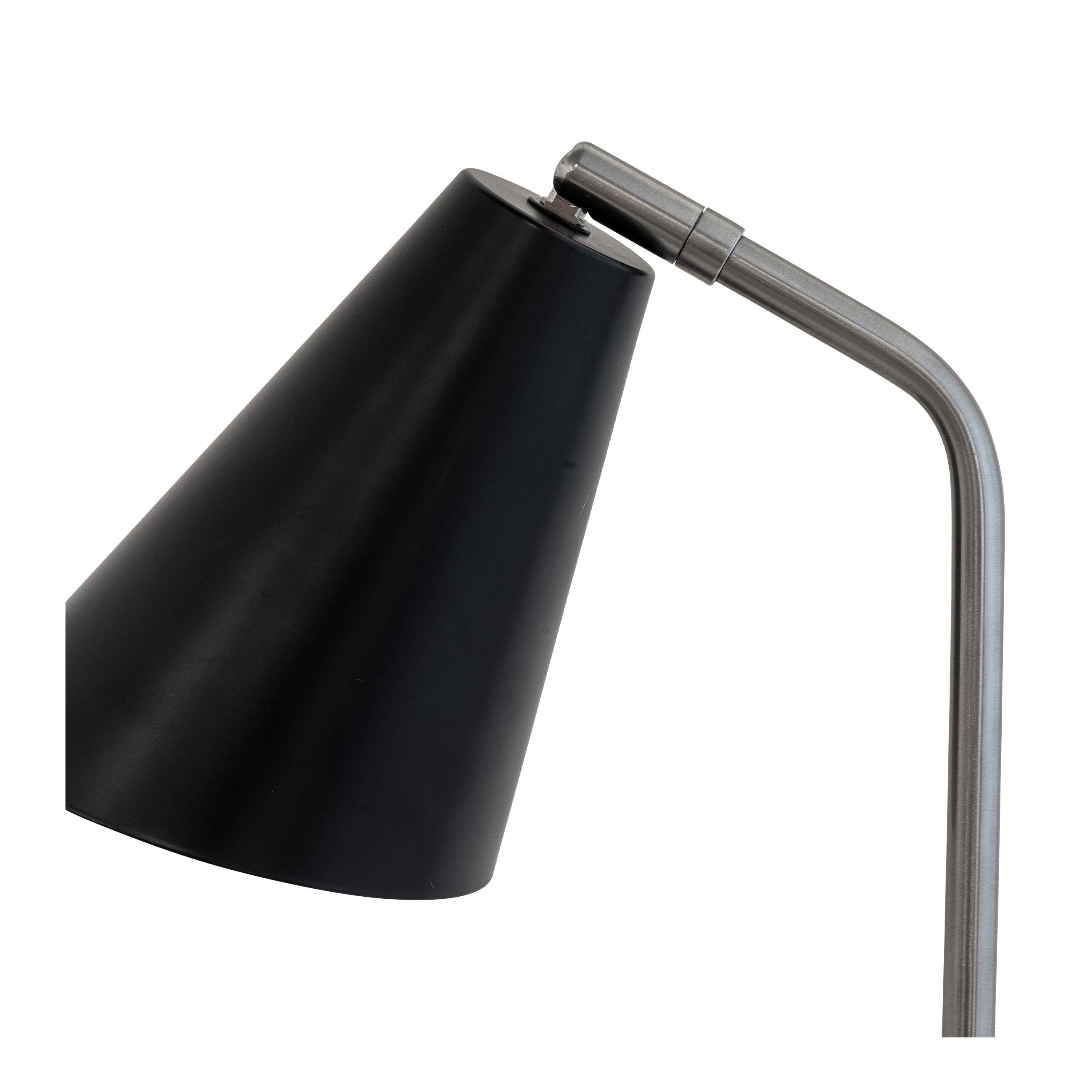 [product_category]-Dyberg Larsen Oswald Table Lamp, Black/Steel-Dyberg Larsen-5704709072706-7270-DYB-3