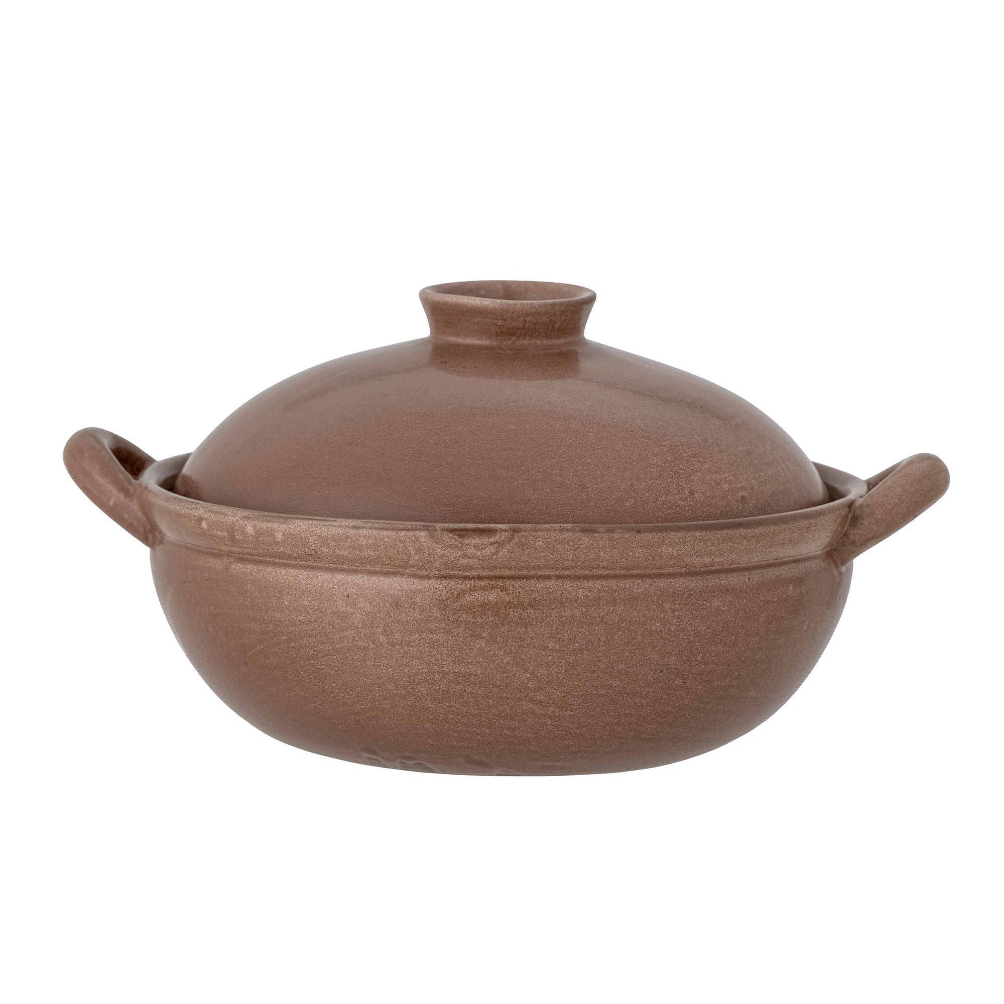 Creative Collection Jinnie Oven Dish w/Lid, Brown, Stoneware