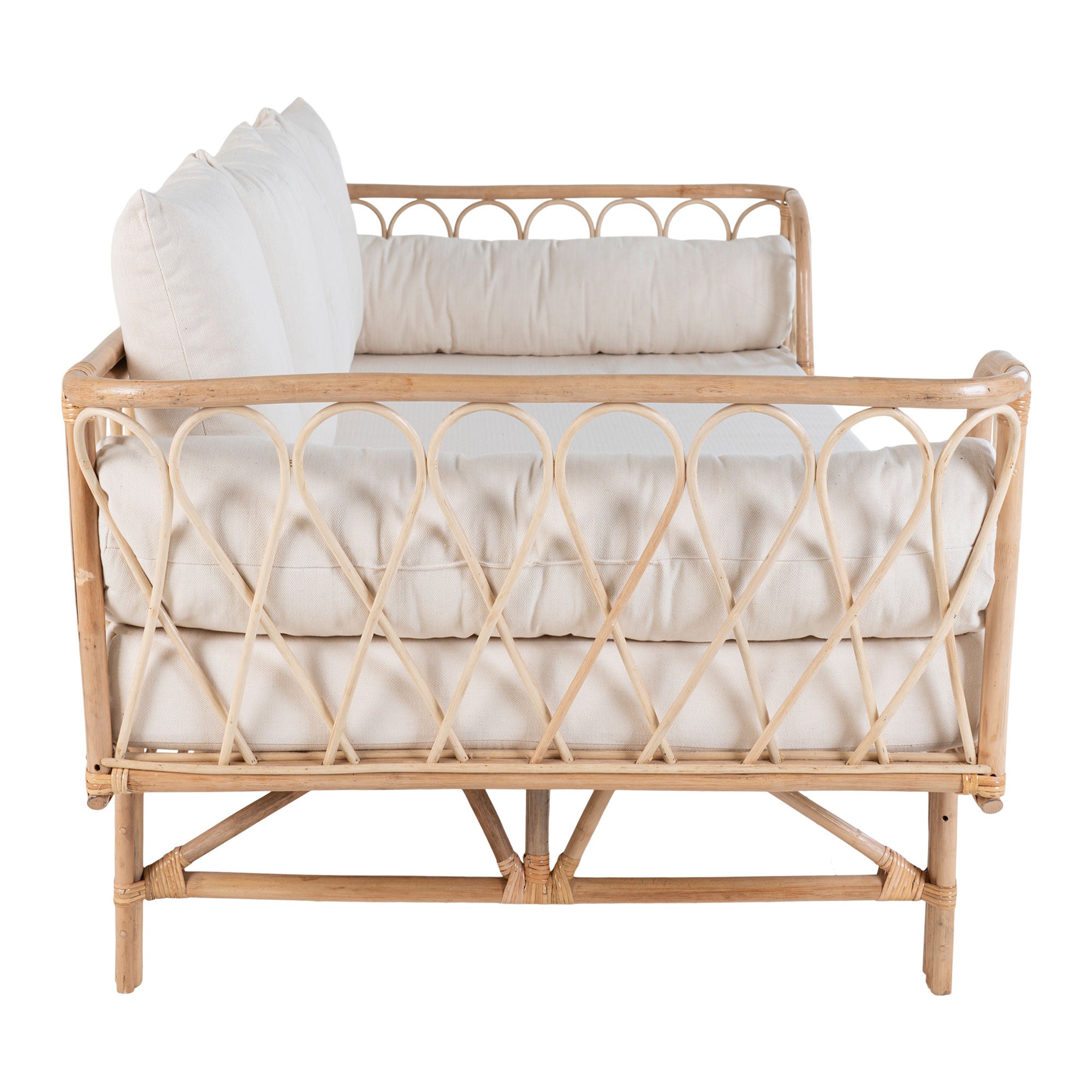 House Nordic Montella Rattan Sofa