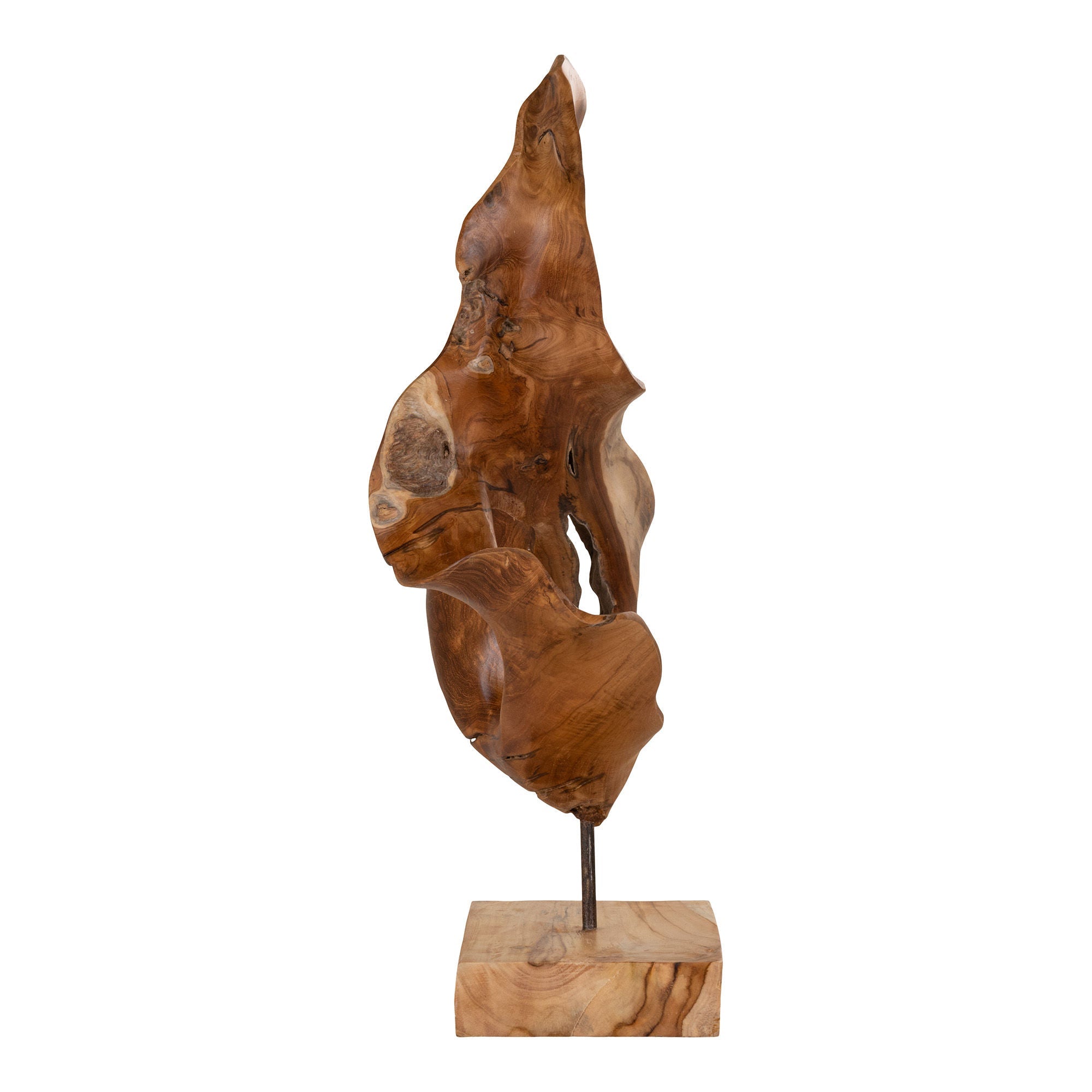 House Nordic Donato Teak Sculpture