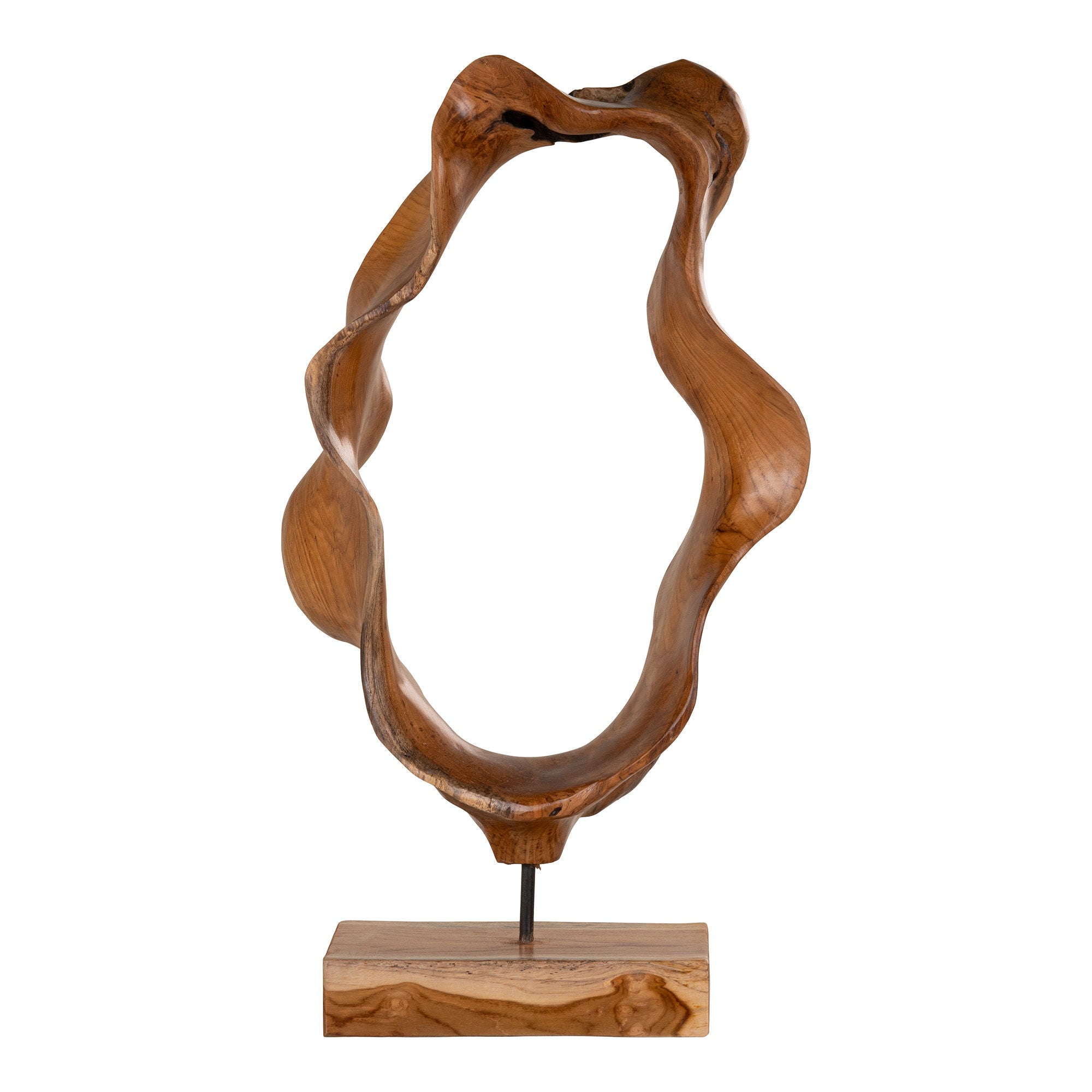 House Nordic Donato Teak Sculpture