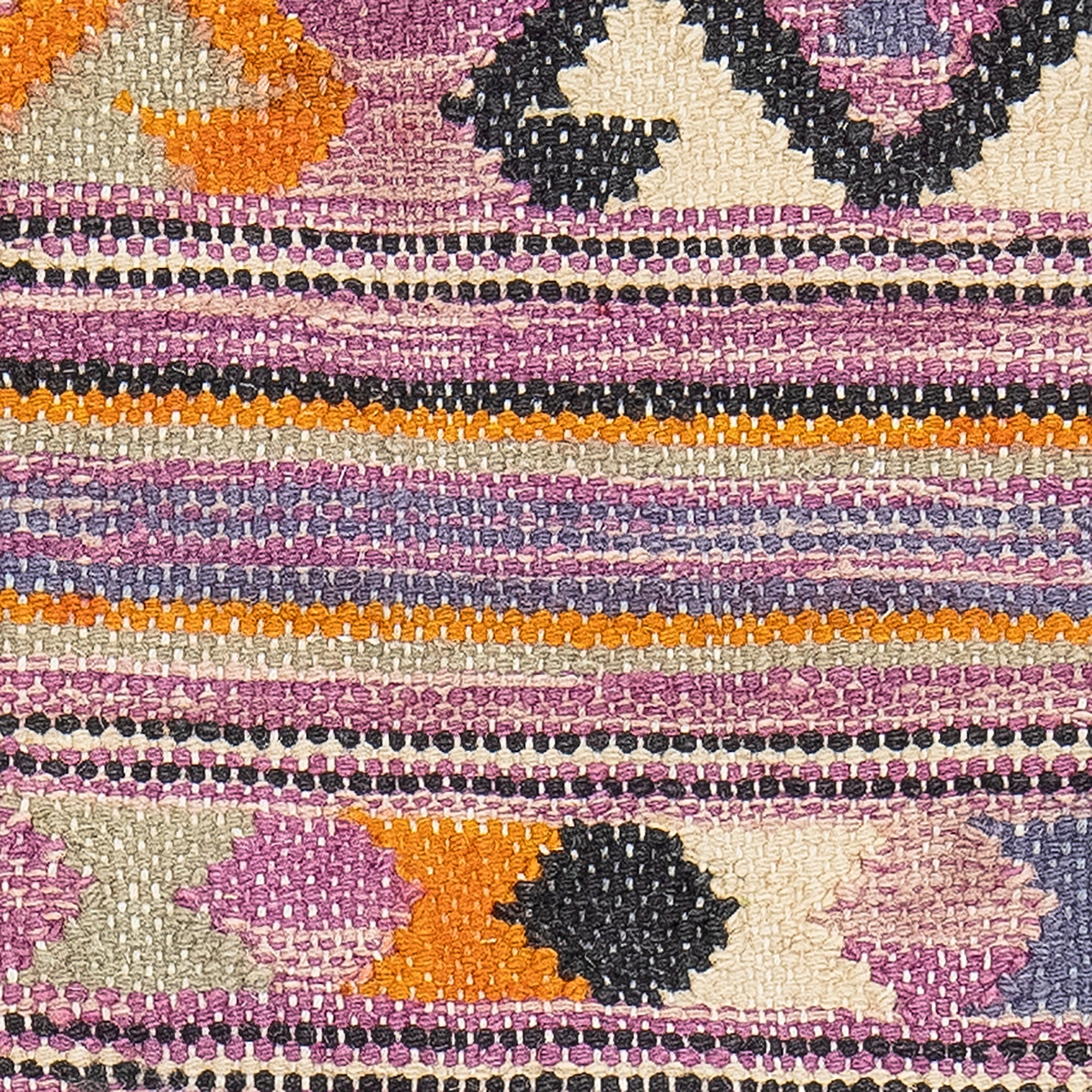 Bloomingville Yolanda Rug, Purple, Cotton