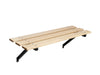 Essem Design Bench 67 Birch 45 Cm, Black