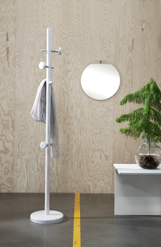 [product_category]-Essem Design Skruvad Coat Rack, White-Essem Design-7392157030898-50020-ESS-6