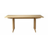 Fdb Møbler C64 Shaker Dining Table 180 Cm, Natural