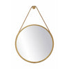 Fdb Møbler I3 Mossø Mirror ø 60 Cm, Natural Brown