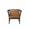 Fdb Møbler J146 Armchair, Black/Cognac