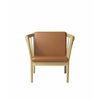 Fdb Møbler J146 Armchair, Natural/Cognac