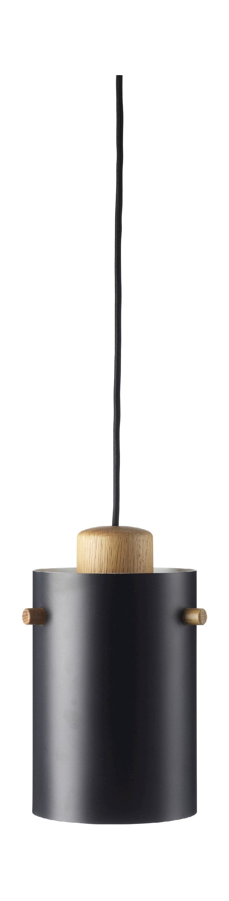 [product_category]-Fdb Møbler U10 Asnæs Pendant, Natural/Black-FDB Møbler-5715054008500-U1030110202-FDB-1