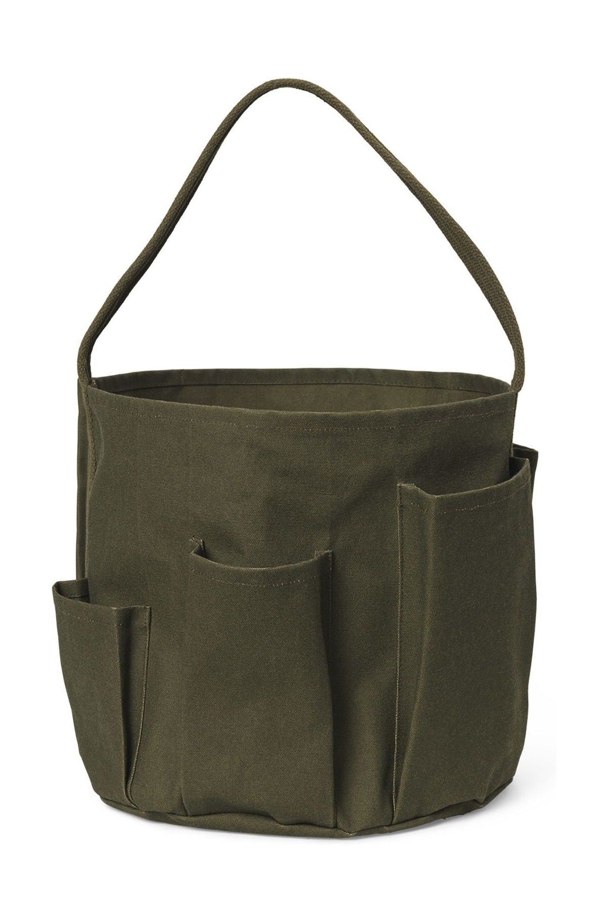 [product_category]-Ferm Living Bark Garden Bucket Bag, Olive-Ferm Living-5704723305453-1104267579-FER-1