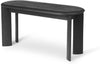 Ferm Living Bevel Bench Black Oiled Oak