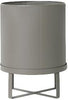 Ferm Living Bau Herb Pot Warm Grey, Ø28cm