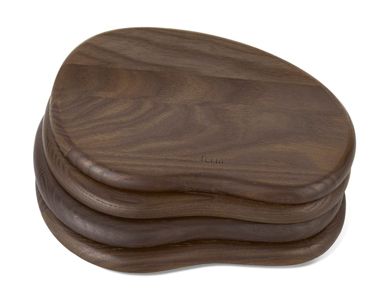 [product_category]-Ferm Living Cairn Butter Boards Set Of 4, Dark Brown-Ferm Living-5704723296539-1104266687-FER-1