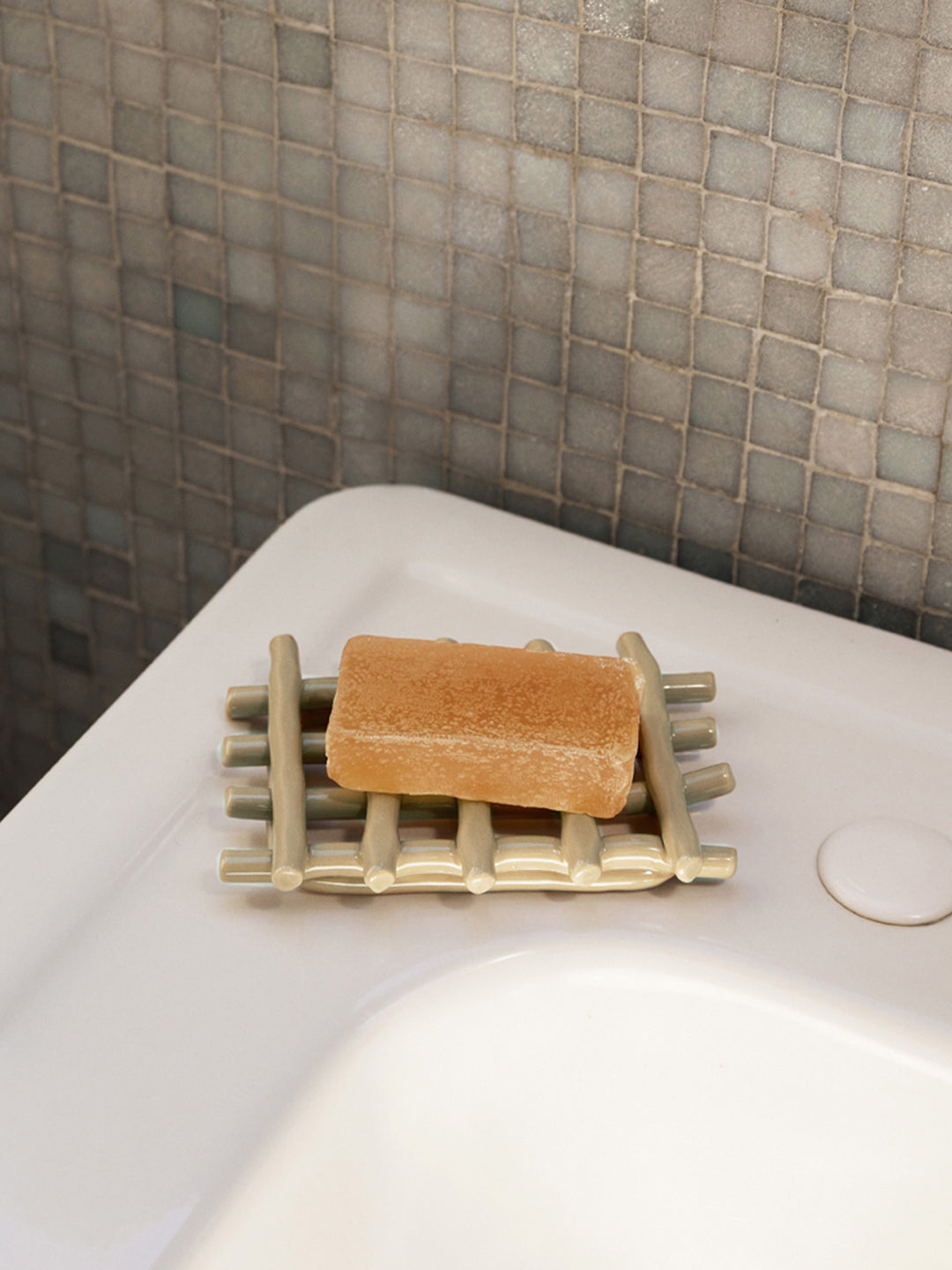 [product_category]-Ferm Living Ceramic Soap Dish, Cashmere-Ferm Living-5704723292883-1104266322-FER-2