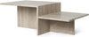 Ferm Living Distinct Sofabord, Travertine