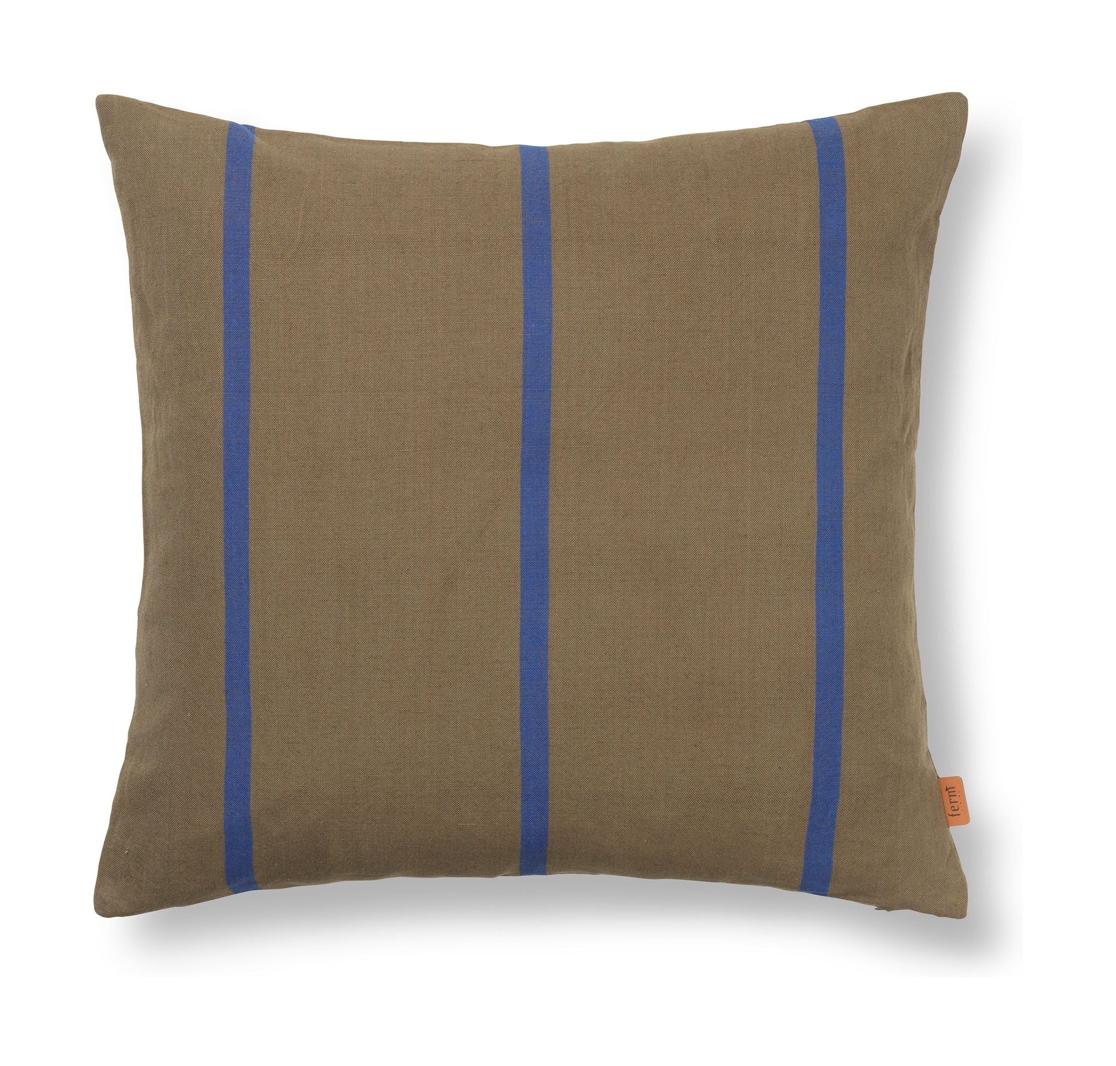 [product_category]-Ferm Living Grand Cushion Cover, Olive/Bright Blue-Ferm Living-5704723289609-1104265994-FER-1