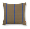 Ferm Living Grand Cushion Cover, Olive/Bright Blue