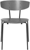 Ferm Living Herman Stol Læder, Warm Grey/Grey