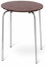 Ferm Living Herman Taburet, Chrome/ Red Brown