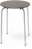 Ferm Living Herman Taburet, Chrome/Dark Stained Oak