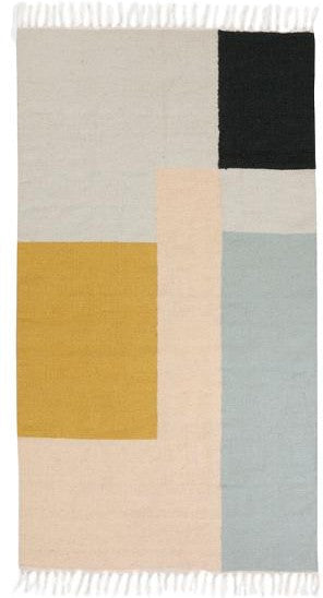 [product_category]-Ferm Living Kelim Rug Squares, 80x140cm-Ferm Living-5704723991434-9143-FER-1