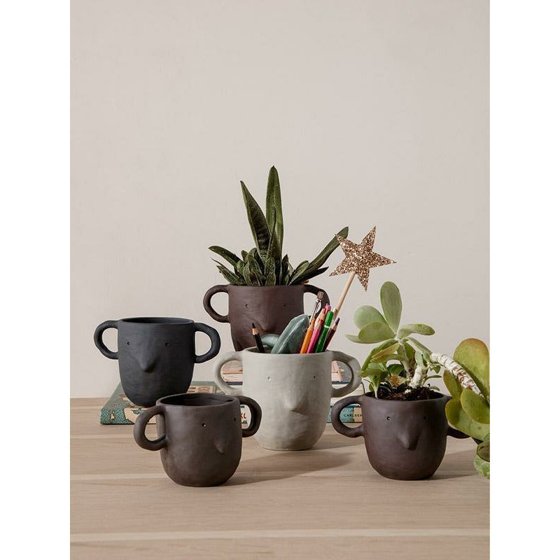 [product_category]-Ferm Living Mus Pot Dark Grey, Large-Ferm Living-5704723030577-100100104-FER-2