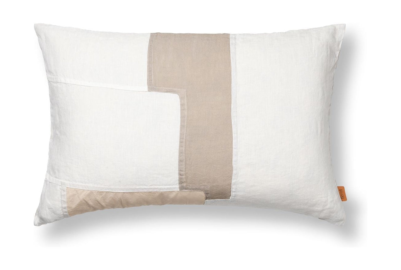 [product_category]-Ferm Living Part Cushion Rectangular, Off White-Ferm Living-5704723285724-1104265606-FER-1