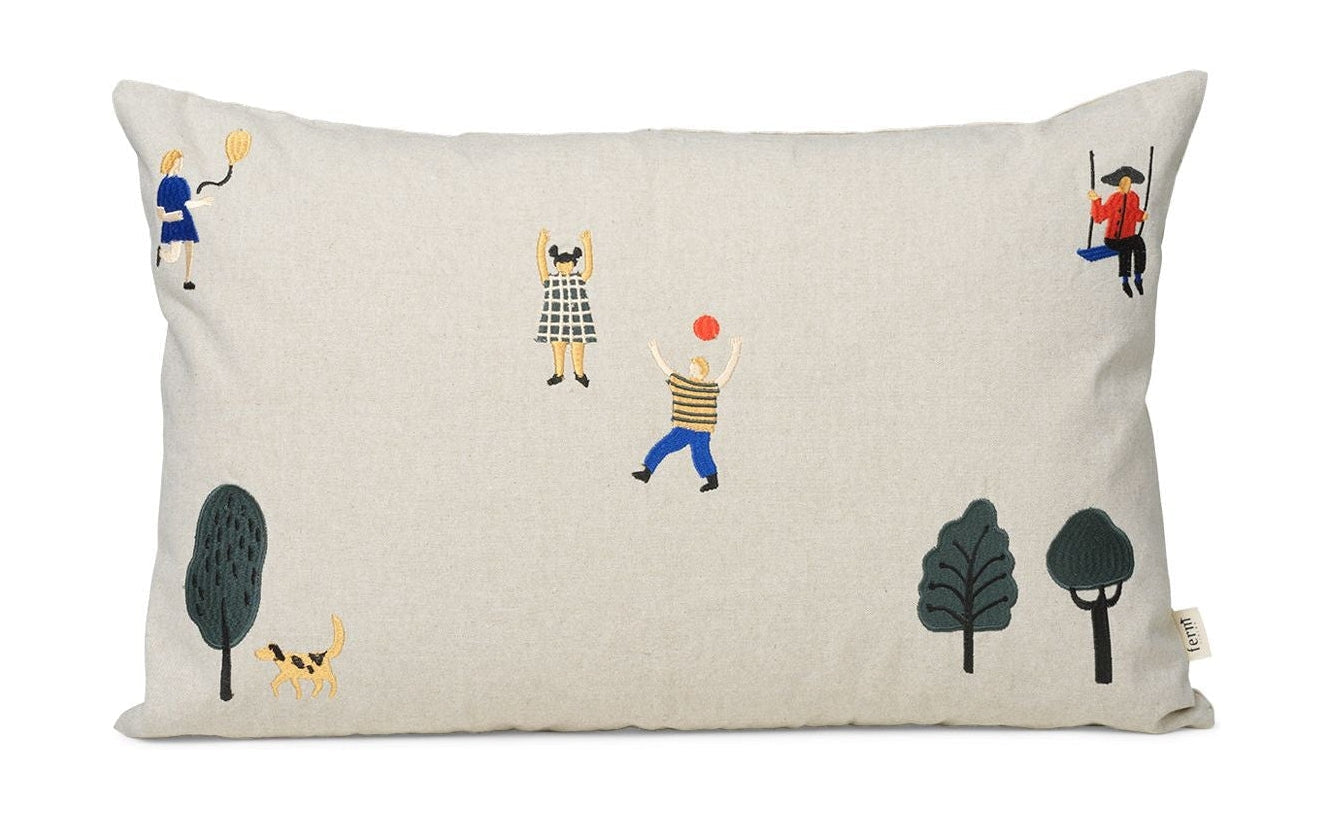 [product_category]-Ferm Living The Park Cushion Cover, Natural-Ferm Living-5704723289944-1104266028-FER-1