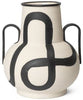 Ferm Living Trace Vase, off White