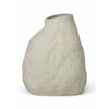 Ferm Living Vulca Vase Medium Stone, Off White