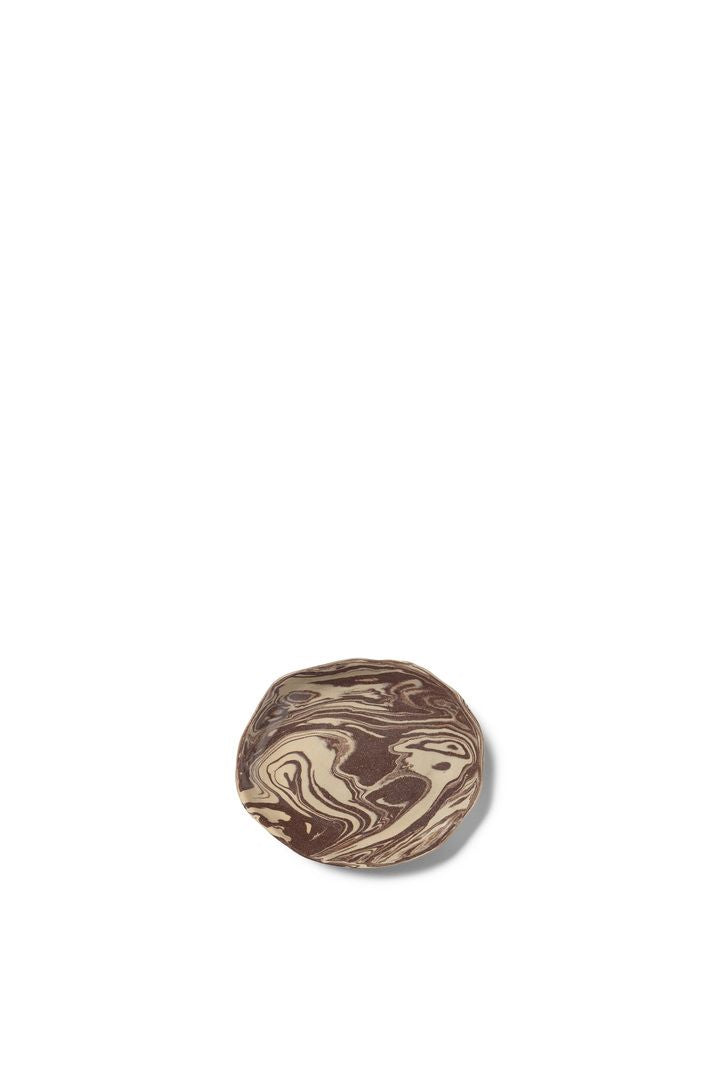 Ferm Living Ryu Platter 18,5 cm, sand/brun
