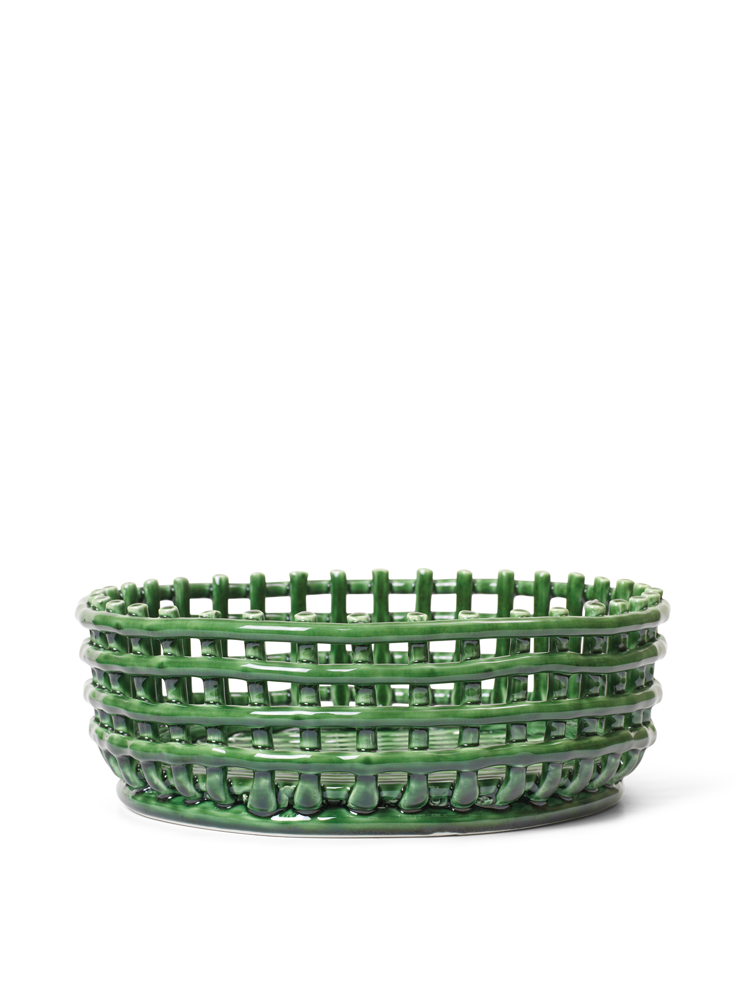 Ferm Living Ceramic Centrepiece Emerald Green