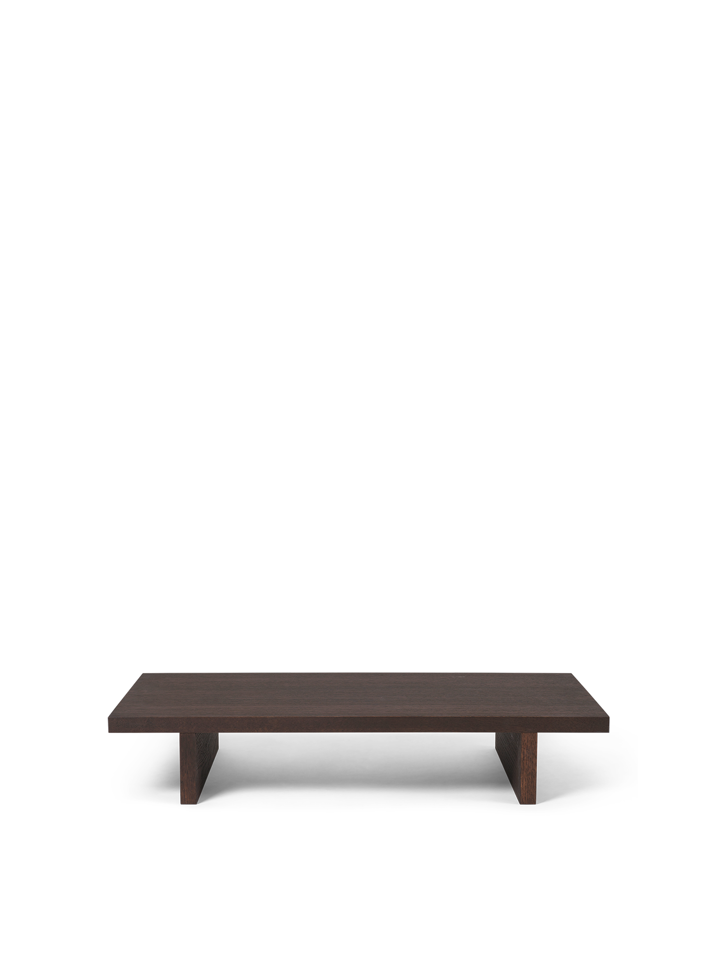 Ferm Living Kona Low Table Dark Stained