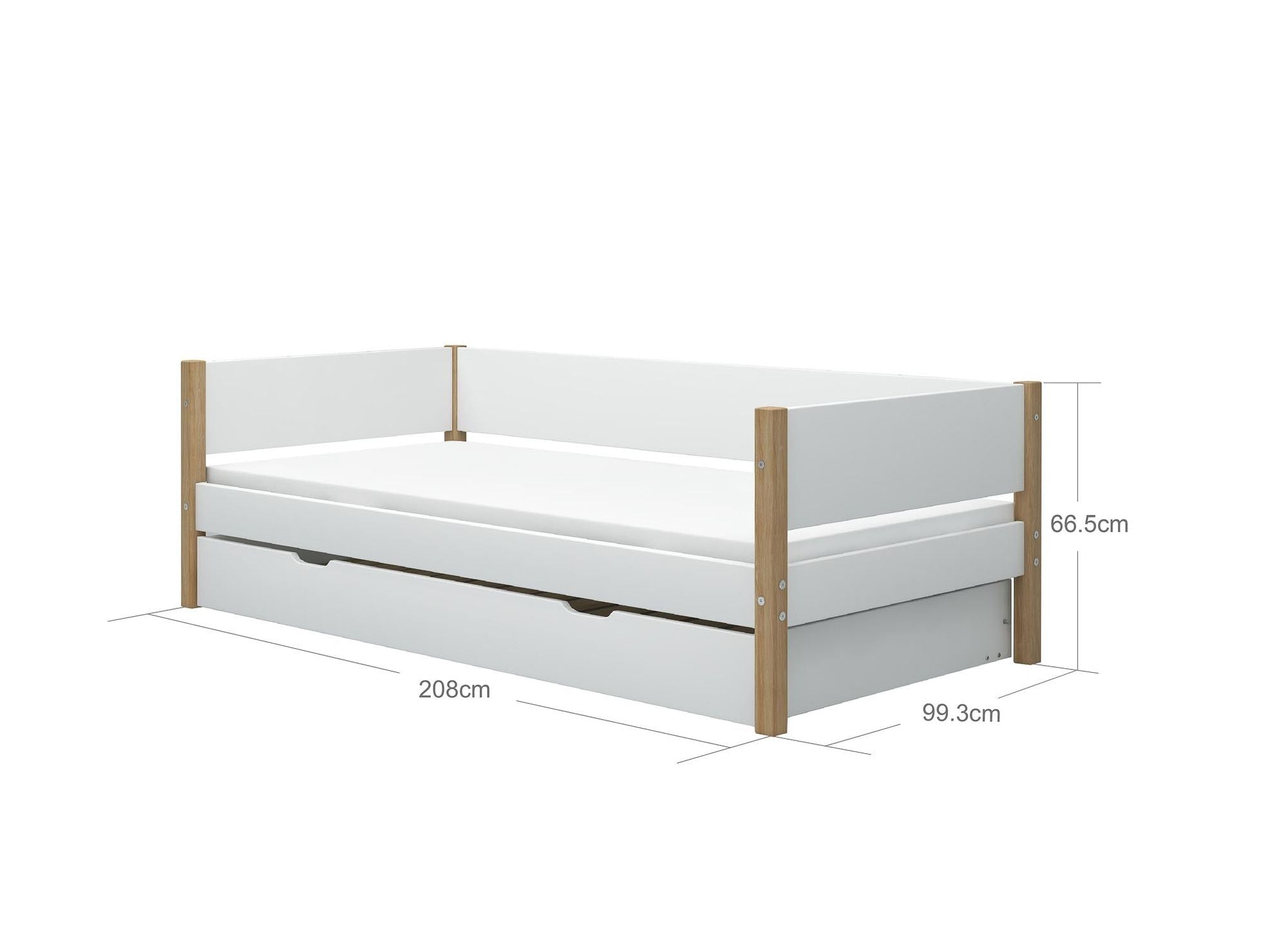 [product_category]-FLEXA Daybed with guest bed-FLEXA-5706459132686-90-10815-95-FLE-9