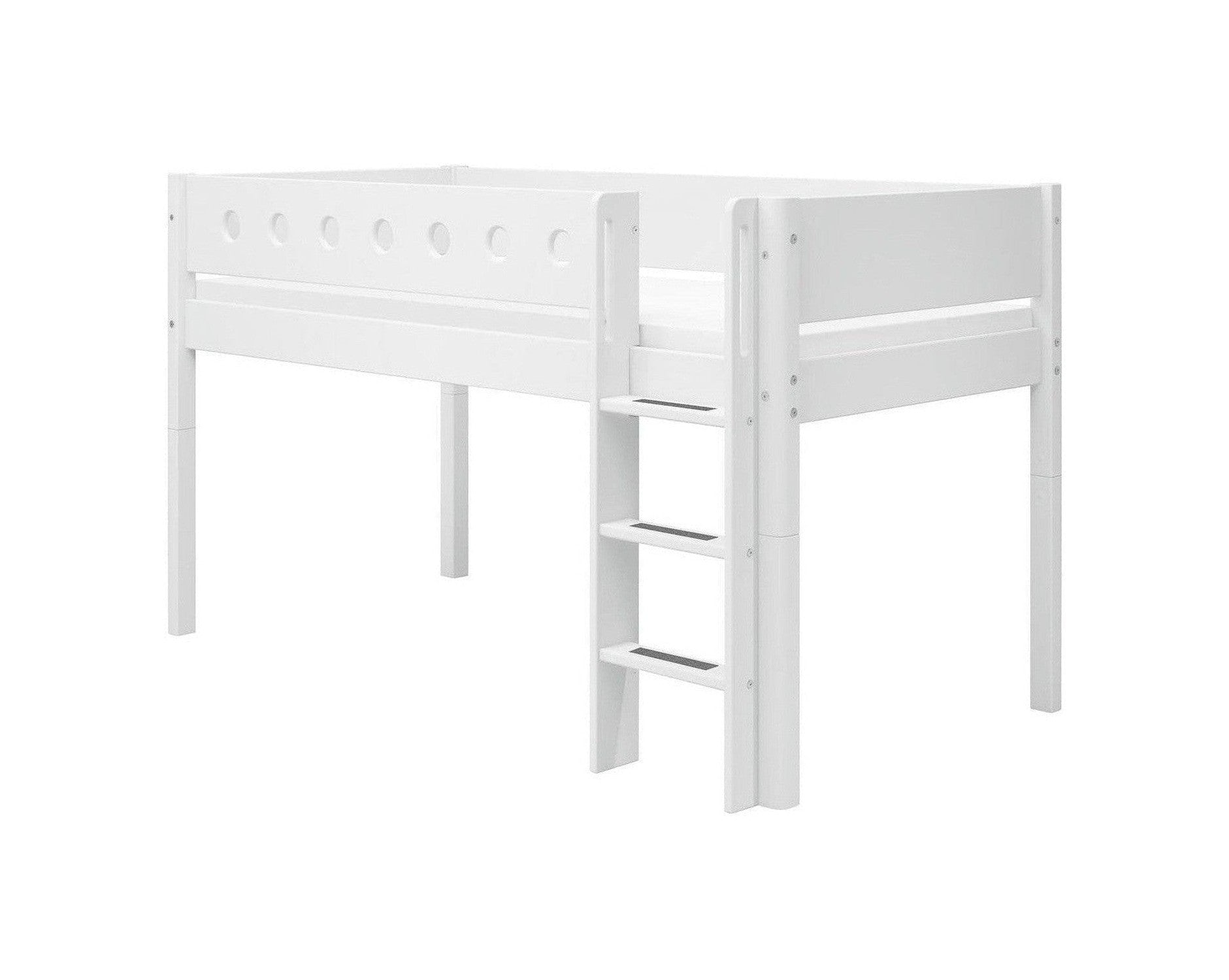 [product_category]-FLEXA Mid-high bed w. straight ladder-FLEXA-5706459064611-80-17309-40-FLE-1