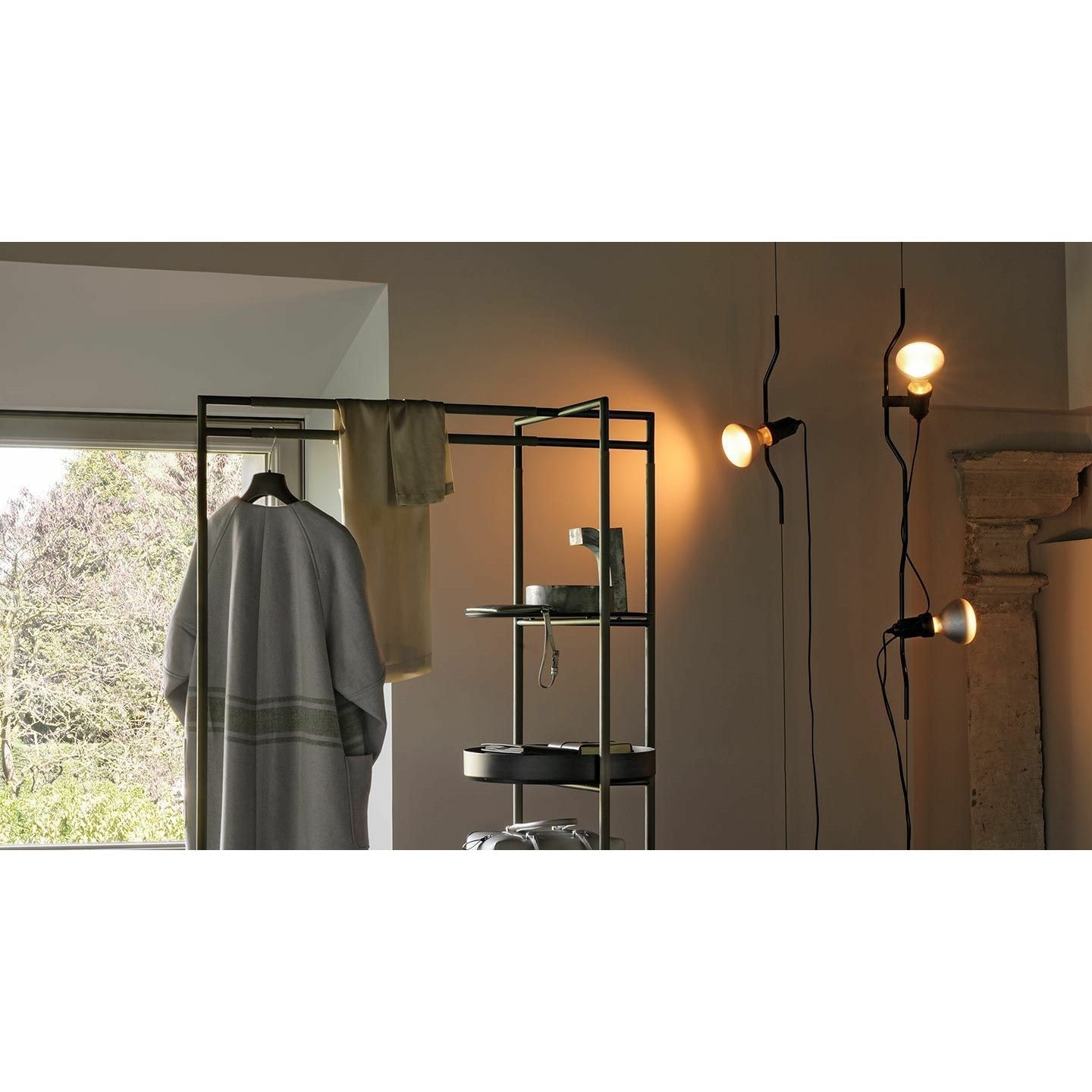 [product_category]-Flos Parentesi Pendant Lamp Without Dimmer, Black-Flos-8059607020272-F5400030-FLO-2