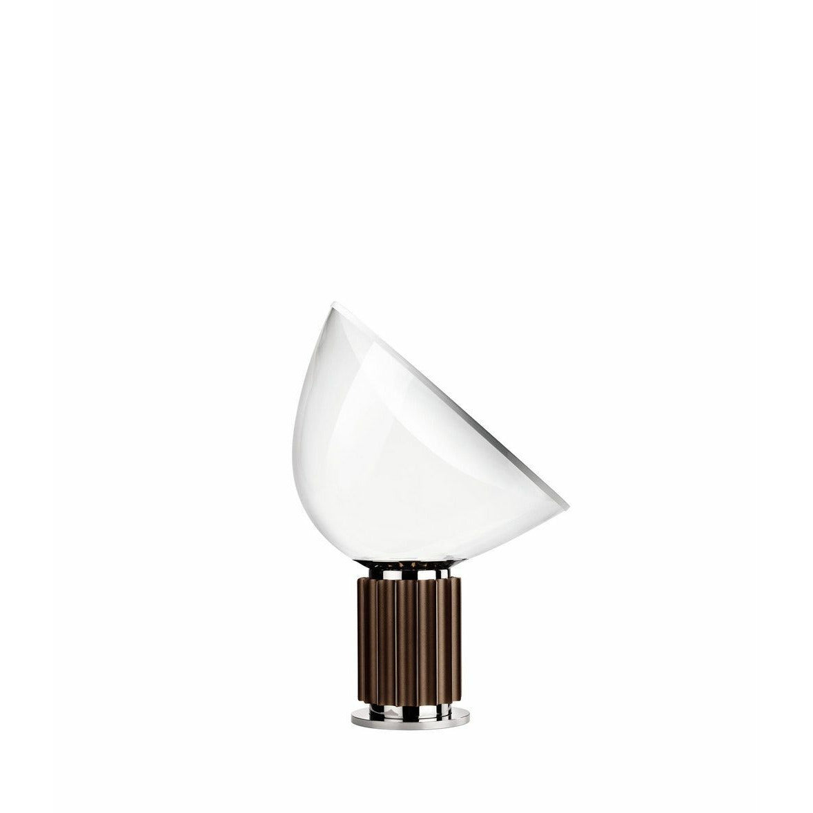 [product_category]-Flos Taccia Table Lamp Glass Shade, Bronze-Flos-8059607006696-F6602046-FLO-1